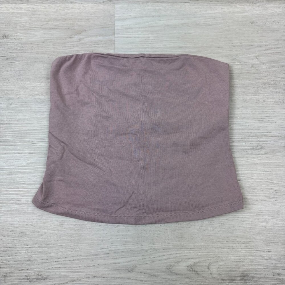Free People Intimately Tube Top Womens‎ XS Brown Cotton NEW